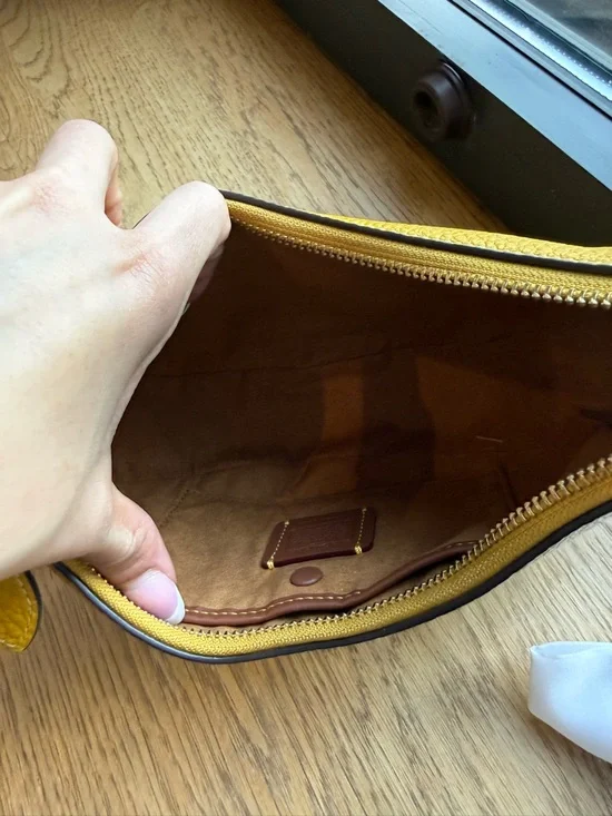 COACH Luna Crescent Shoulder Bag - Picture 6 of 8